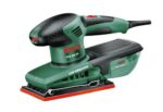 Zeleni Bosch PSS 250 AE ekscentrični brusilnik 250 W