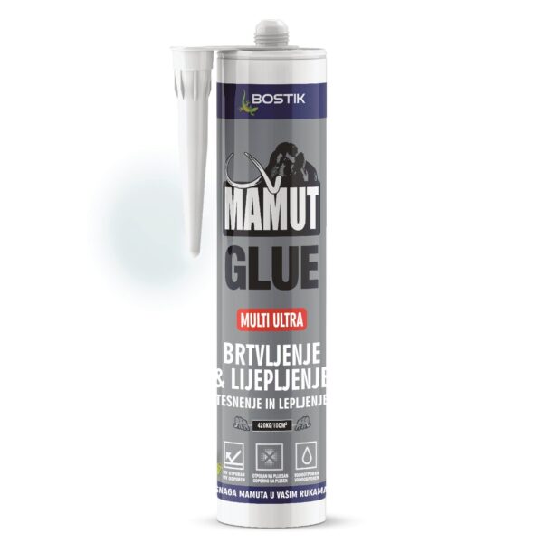BOSTIK MAMUT GLUE MULTI ULTRA belo večnamensko lepilo in tesnilo 290ml