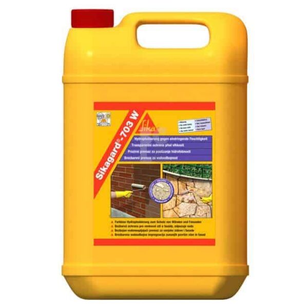 Sikagard 715W 2,5 L - Učinkovito čistilo za alge, mah in organske nečistoče