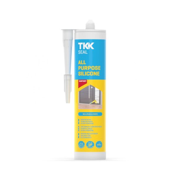 TKK SEAL Univerzalni Silikon 280 ml – Za Tesnjenje in Montažo