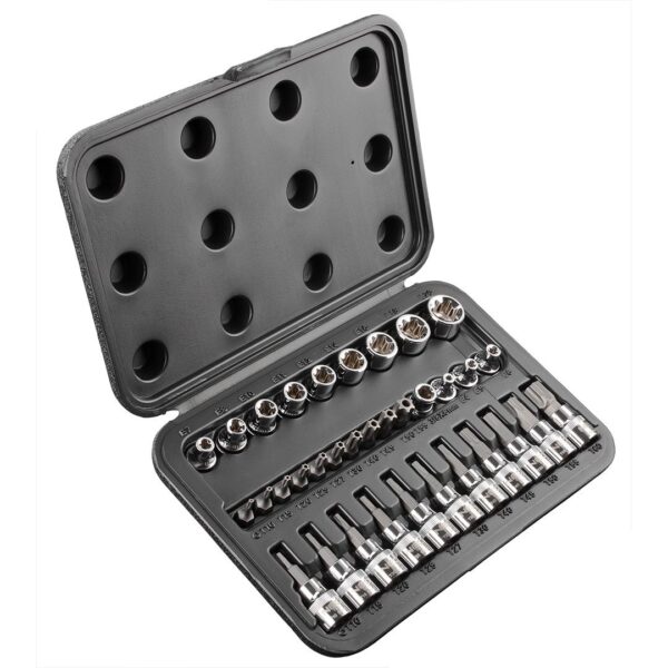 Set Torx nastavkov 3/8, 34 delov