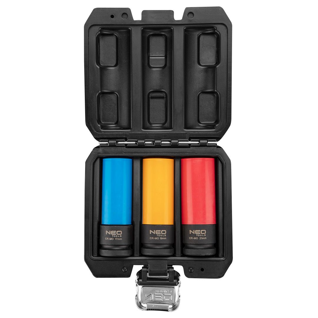 Set nasadnih ključev za alu platišča 1/2", 3 kosi Set nasadnih ključev za alu platišča 1/2", 3 kosi