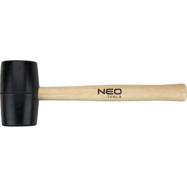 Gumijasto kladivo 58 mm, 450 g, lesena držalo