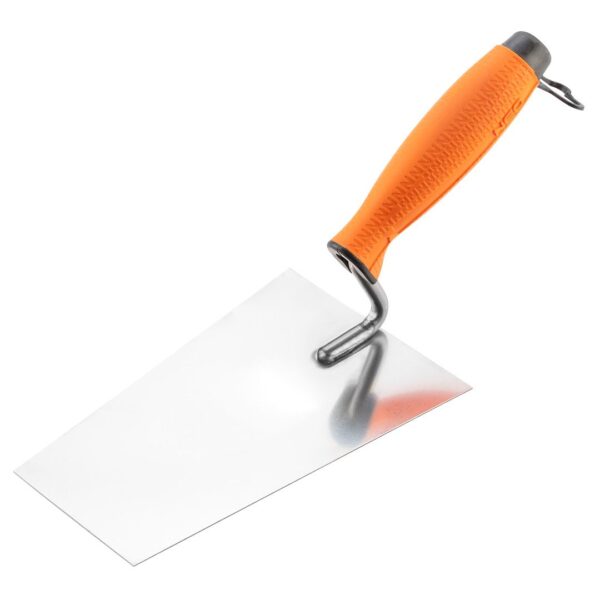 Trapezna štukaterska gladilka 180 mm z ergonomskim ročajem