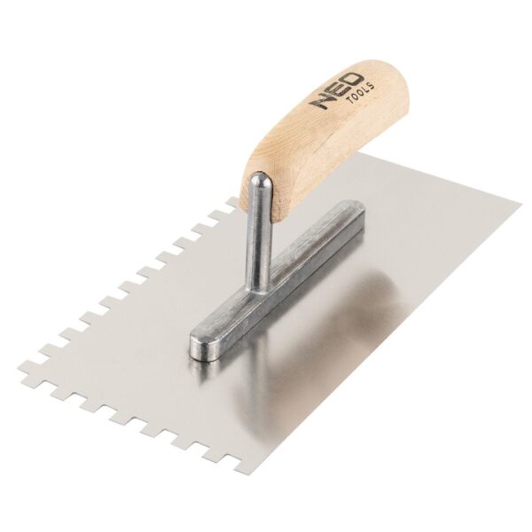 Paca z zobmi NEO, 270 x 128 mm, leseni ročaj