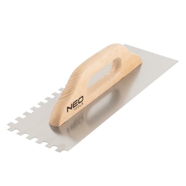 Gladilka NEO 480 x 128 mm z lesenim ročajem