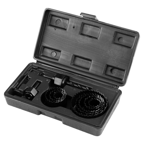 Set krožnih žag za les z adapterji 19-64 mm, 12 kosov