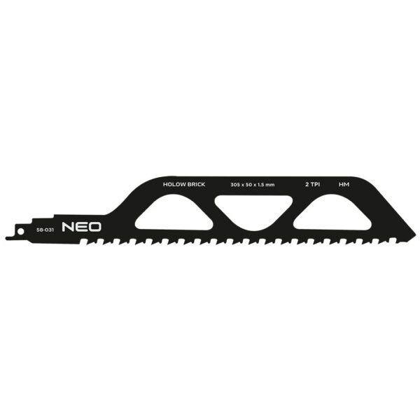List za sabljasto žago HM, 305 x 50 x 1,5 mm, 2 TPI
