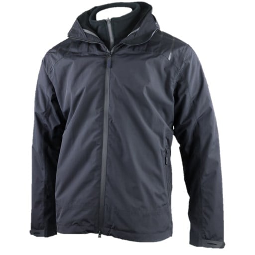 3v1 jakna NORTH TECH črna