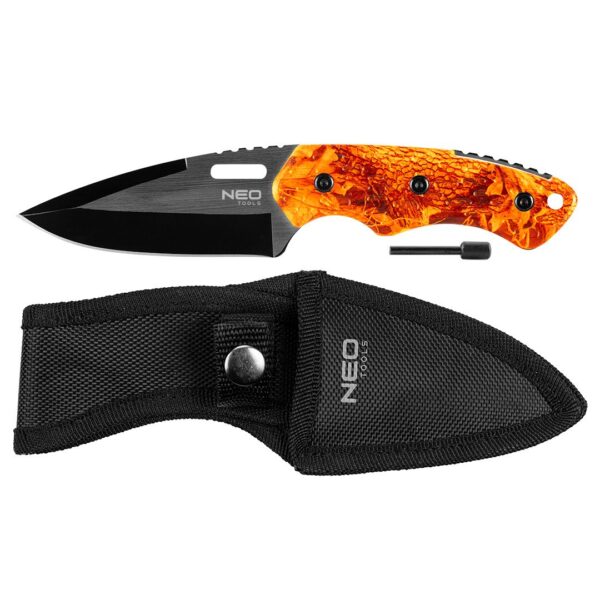 Taktični nož full-tang 20 cm z vžigalnikom