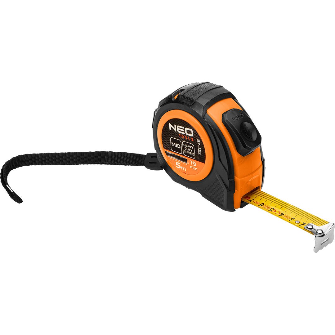 Jeklena merilna trak NEO TOOLS 5 m x 19 mm Jeklena merilna trak NEO TOOLS 5 m x 19 mm