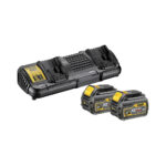 DeWalt DCB132T2-QW XR FLEXVOLT polnilnik z 2x 6 Ah baterijama