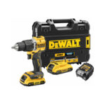 DeWalt DCD100YD2T 18V XR akumulatorski udarni vrtalni vijačnik s 2x 2 Ah akumulatorjema in kovčkom