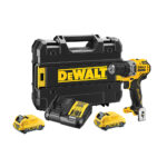 DeWalt akumulatorski vrtalni vijačnik DCD701D2-QW 12V z 2x 2Ah akumulatorjema in polnilnikom