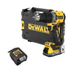 DeWalt DCD800E1T-QW 18V akumulatorski vrtalni vijačnik z 1.7 Ah akumulatorjem in kovčkom