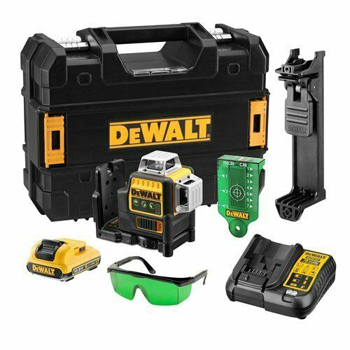 DeWalt DCE089D1G 10.8V Samonivelirni večlinijski laser