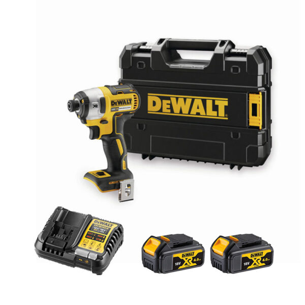 DeWalt DCF887M2 18V XR udarni vijačnik s 4Ah baterijami