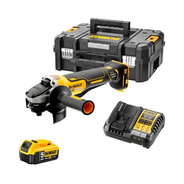 DeWalt DCG406P1 18V XR 125 mm Akumulatorski kotni brusilnik