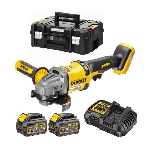 DeWalt DCG414T2 54V XR FLEXVOLT kotni brusilnik