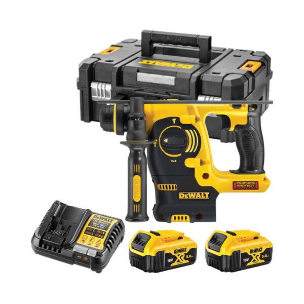 DeWalt DCH253P2 18V SDS+ vrtalni kladivo z 2x 5Ah baterijami