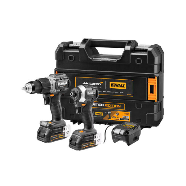 DeWalt DCK200ME2GT 18V Set 'McLaren' z 2x 1.7 Ah akumulatorji