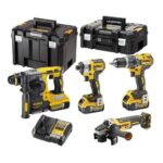 DeWalt DCK422P3T 18V Akumulatorski Set Orodja: DCD796, DCF887, DCG405, DCH273