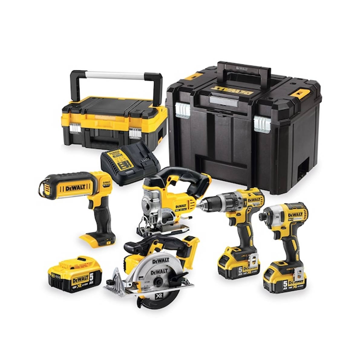 Dewalt DCK551P3T 18V Kombopaket 5-delni Dewalt DCK551P3T 18V Kombopaket 5-delni
