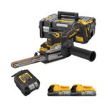 DeWalt DCM200E2T 18V akumulatorski brusilnik za robove s kompletom