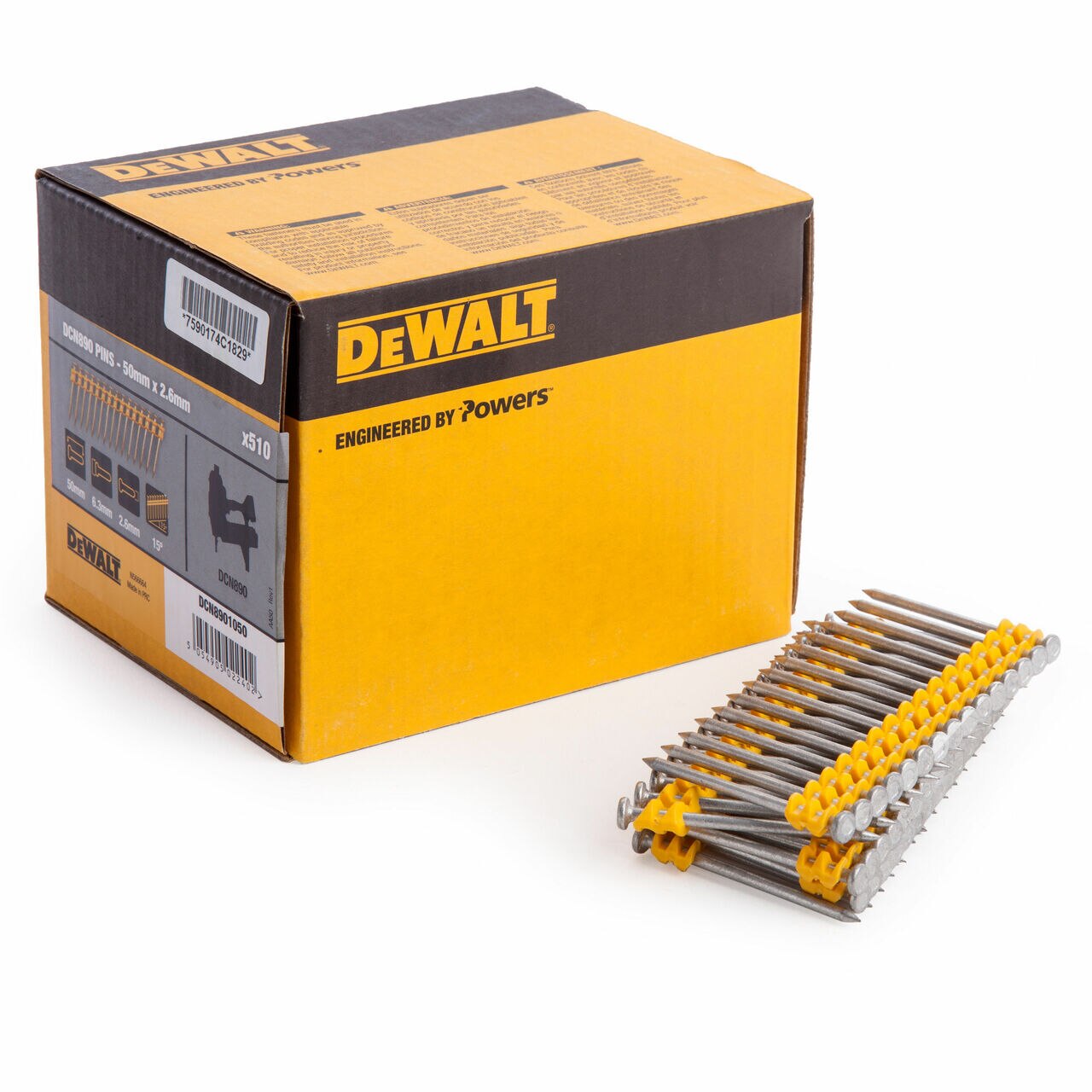 DeWalt DCN8901050 2.6x50mm Beton žeblji DeWalt DCN8901050 2.6x50mm Beton žeblji