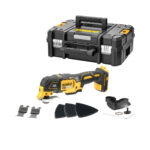 DeWalt DCS355NT 18V brezkrtačno akumulatorsko večnamensko nihajno orodje s kovčkom