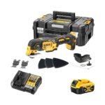DeWalt DCS355P1 18V akumulatorsko oscilacijsko orodje – set