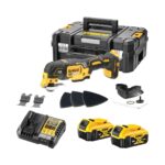 DeWalt DCS355P2 akumulatorsko oscilacijsko orodje 18V - set