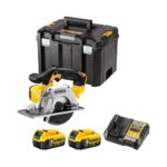 DeWalt DCS373P2 18V akumulatorska krožna žaga za kovino s 5Ah baterijama