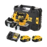 DeWalt DCS377P2 18V akumulatorska tračna žaga s 5Ah baterijama