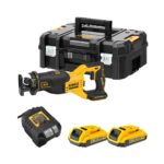 DeWalt DCS382D2 18V akumulatorska sabljasta žaga s 2x 2Ah baterijama