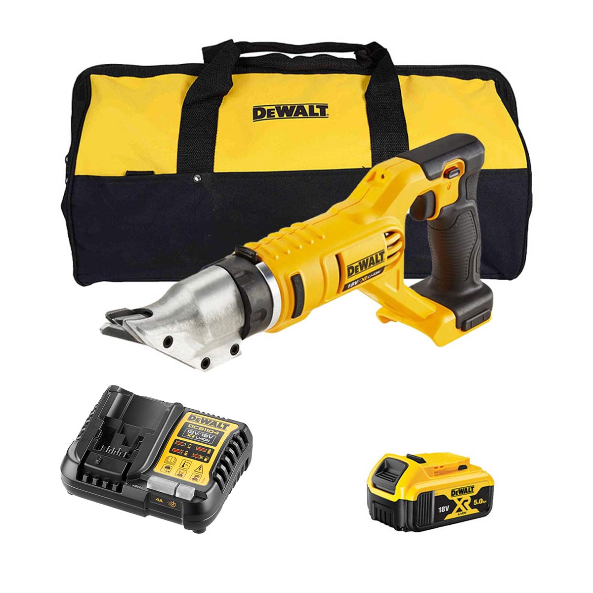 DeWalt DCS491P1 18V Akumulatorske škarje za pločevino DeWalt DCS491P1 18V Akumulatorske škarje za pločevino