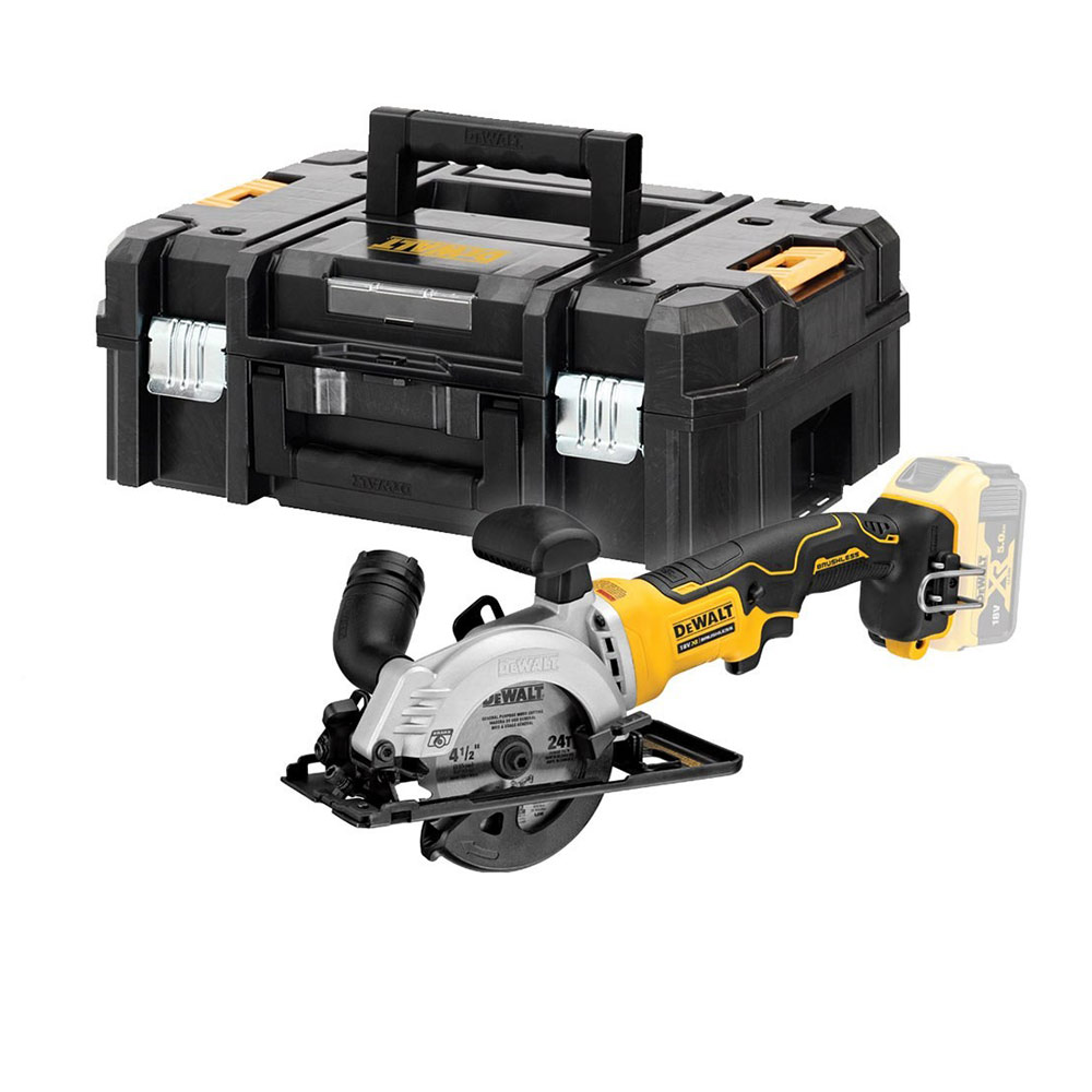 DeWalt DCS571NT 18V XR 115 mm kompaktna krožna žaga DeWalt DCS571NT 18V XR 115 mm kompaktna krožna žaga