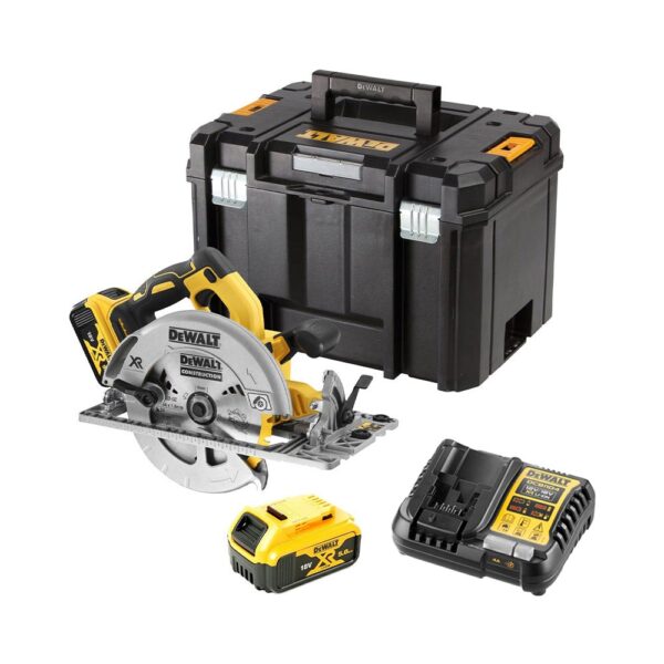 DeWalt DCS572P2 18V XR krožna žaga s 5Ah baterijami