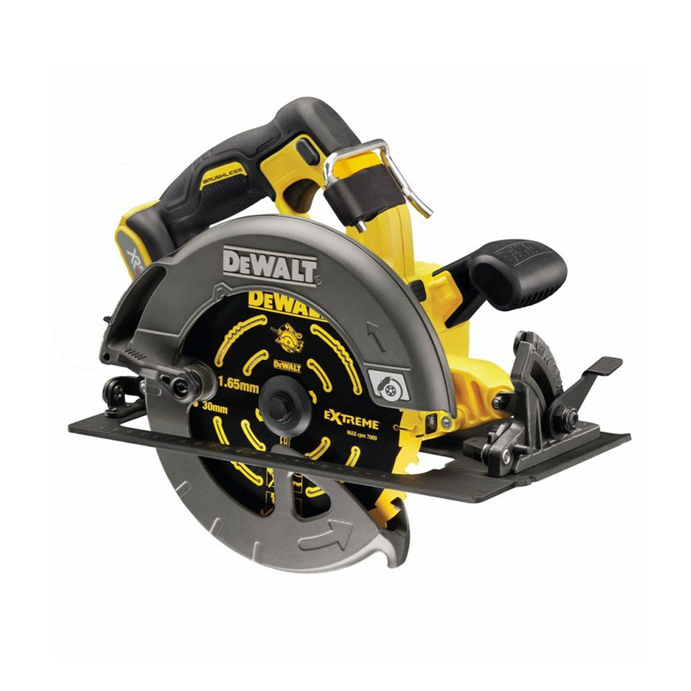 DeWalt DCS578N-XJ 54V XR FLEXVOLT Akku-Handkreissäge (190 mm / bürstenlos), nur das Gerät DeWalt DCS578N-XJ 54V XR FLEXVOLT Akku-Handkreissäge (190 mm / bürstenlos), nur das Gerät