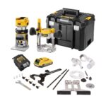 DeWalt DCW604D1 18V Akumulatorski kombinirani rezkalnik s 2Ah baterijo