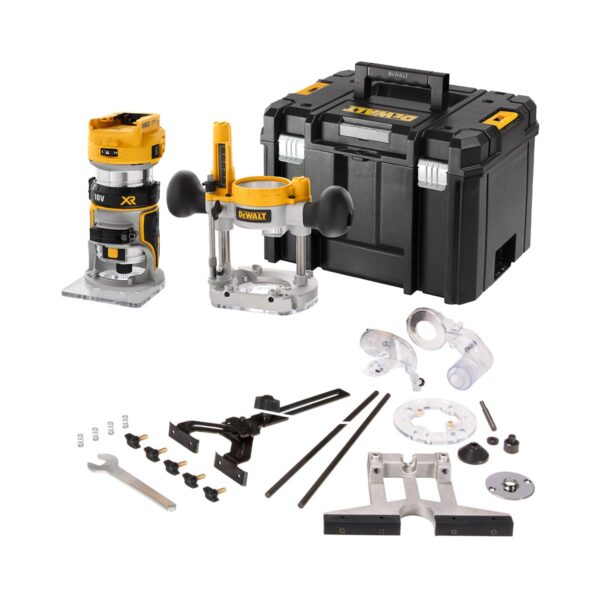 DeWalt DCW604NT-XJ 18V Akku-Kombifräse mit Koffer