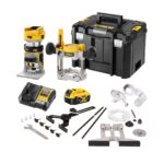 DeWalt DCW604P1 18V Akumulatorski kombinirani rezkalnik z baterijo 5Ah