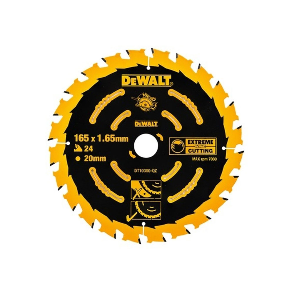 DeWalt DT10300-QZ 165 x 20mm Krožno žagin list DeWalt DT10300-QZ 165 x 20mm Krožno žagin list