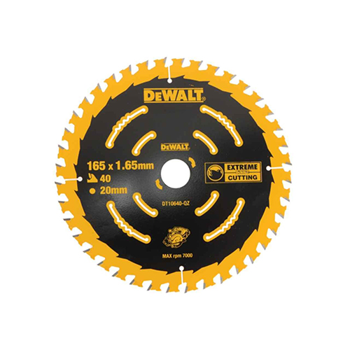 DeWalt DT10640 165 mm Krožno žagin list 40 zob