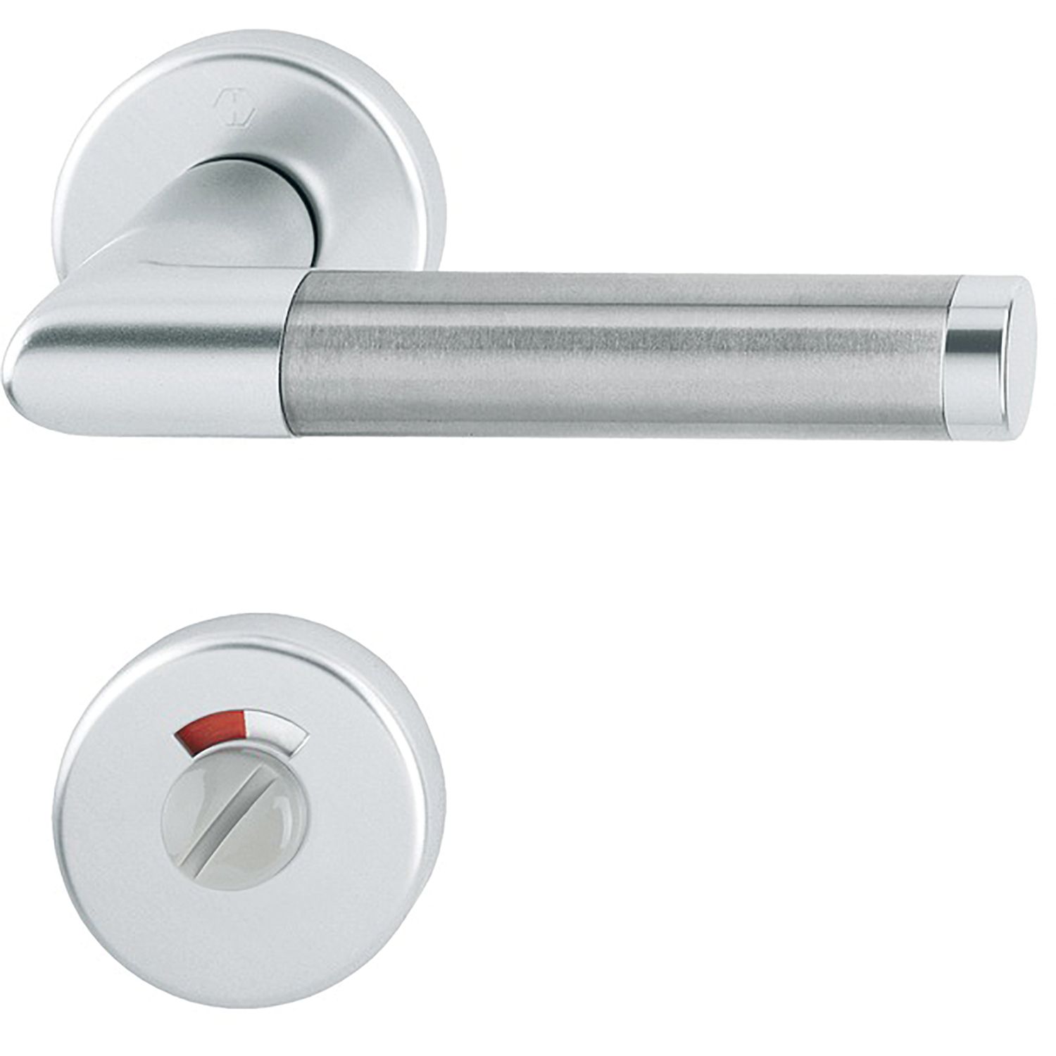 Ključavnice za vrata AMSTERDAM z rozeto, WC, 37-47, HOPPE Ključavnice za vrata AMSTERDAM z rozeto, WC, 37-47, HOPPE