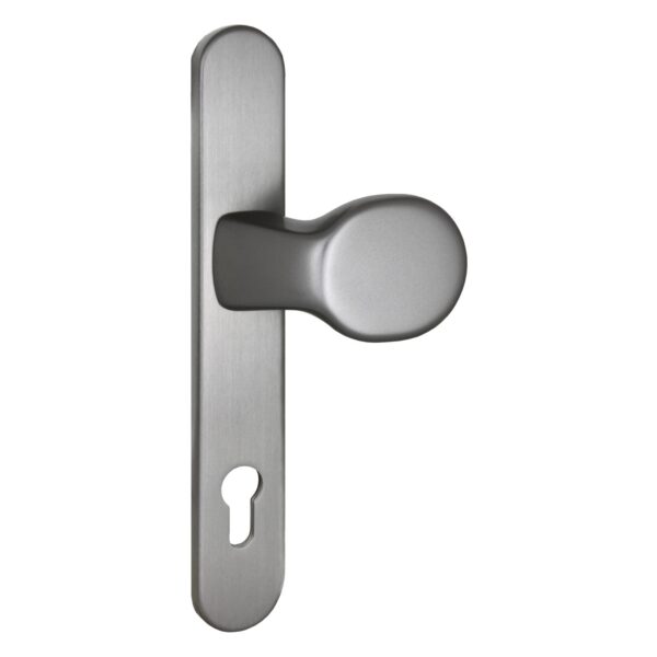 Ključavnice za vrata - ročaj 35A/1200 G1 9016 s povratno vzmetjo, FKS