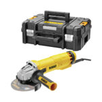 DeWalt Kotni brusilnik DWE4217KT-QS 1200W, 125 mm, s kovčkom