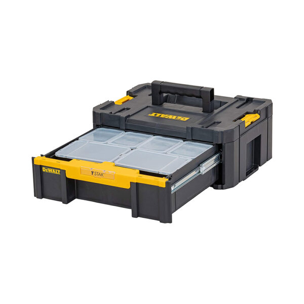 DeWalt TSTAK III predalna škatla s 6 vložki