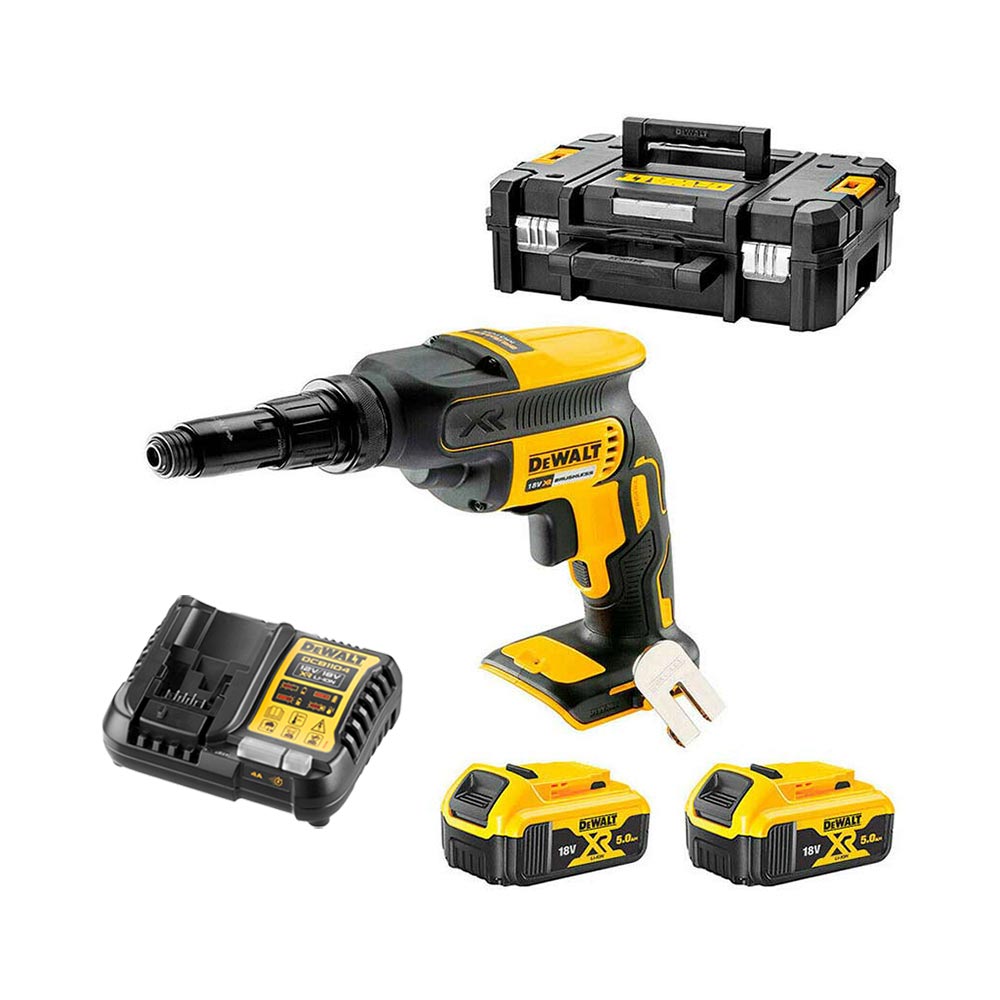 DeWalt DCF622P2 18V akumulatorski vijačnik z 2x 5Ah baterijami DeWalt DCF622P2 18V akumulatorski vijačnik z 2x 5Ah baterijami