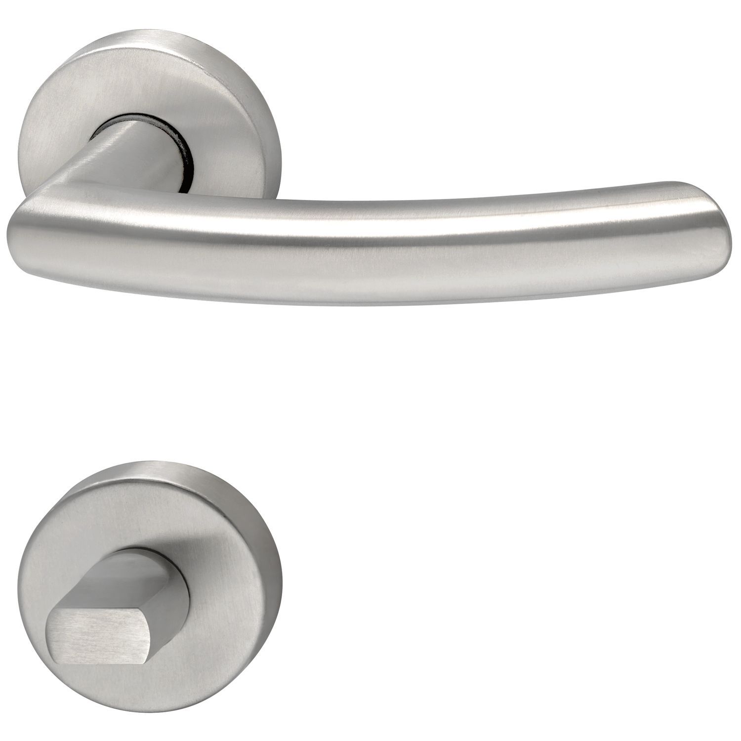 Ključavnice za vrata ARC z rozeto, WC, 38-45 mm, MARCHESI Ključavnice za vrata ARC z rozeto, WC, 38-45 mm, MARCHESI